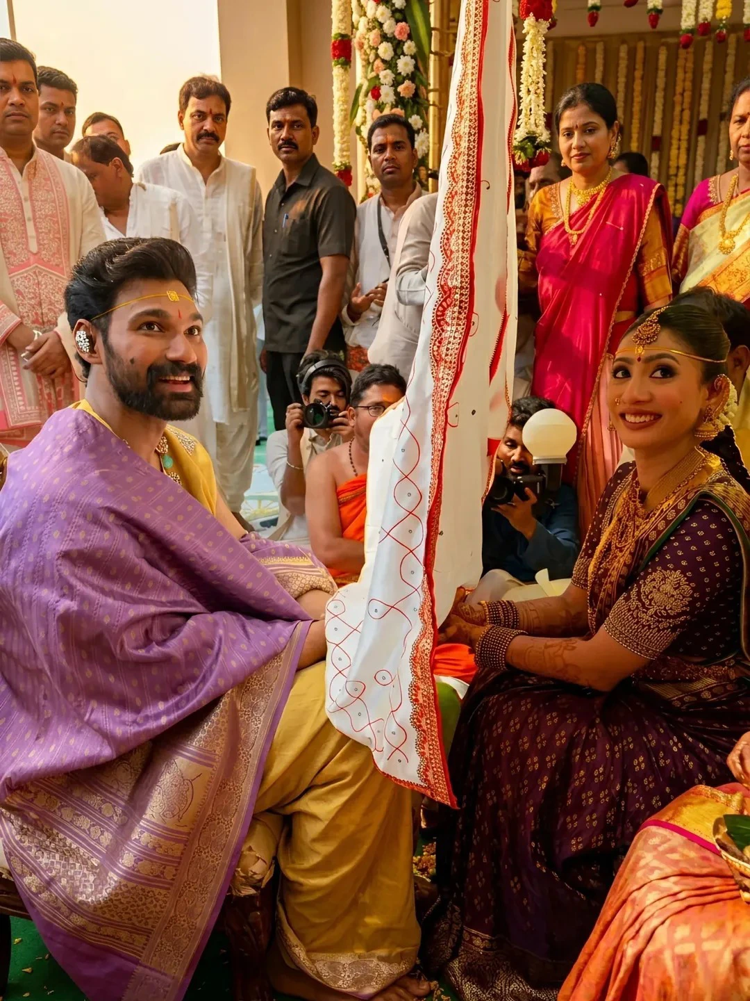 Bellamkonda Sai Sreenivas Kavya Reddy Wedding Photos