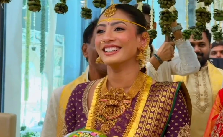 Bellamkonda Sai Sreenivas Kavya Reddy Wedding Photos