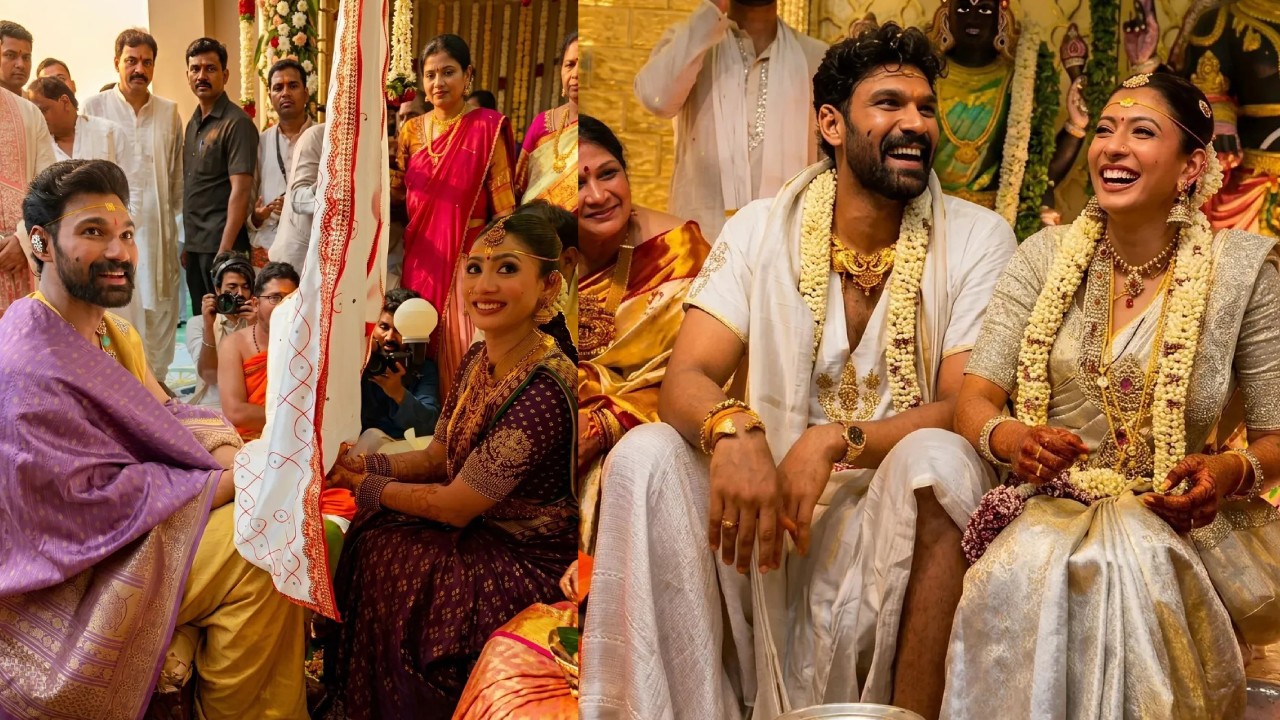 Bellamkonda Sreenivas : బెల్లంకొండ సాయి శ్రీనివాస్ – కావ్య రెడ్డి పెళ్లి ఫోటోలు..