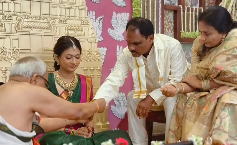 Bellamkonda Srinivas Lagna Patrika Ceremony Photos