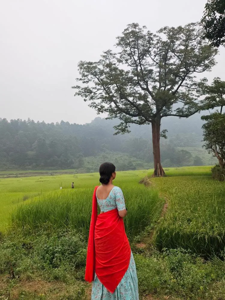 Bigg Boss fame Inaya Sultana engaged in agricultural work