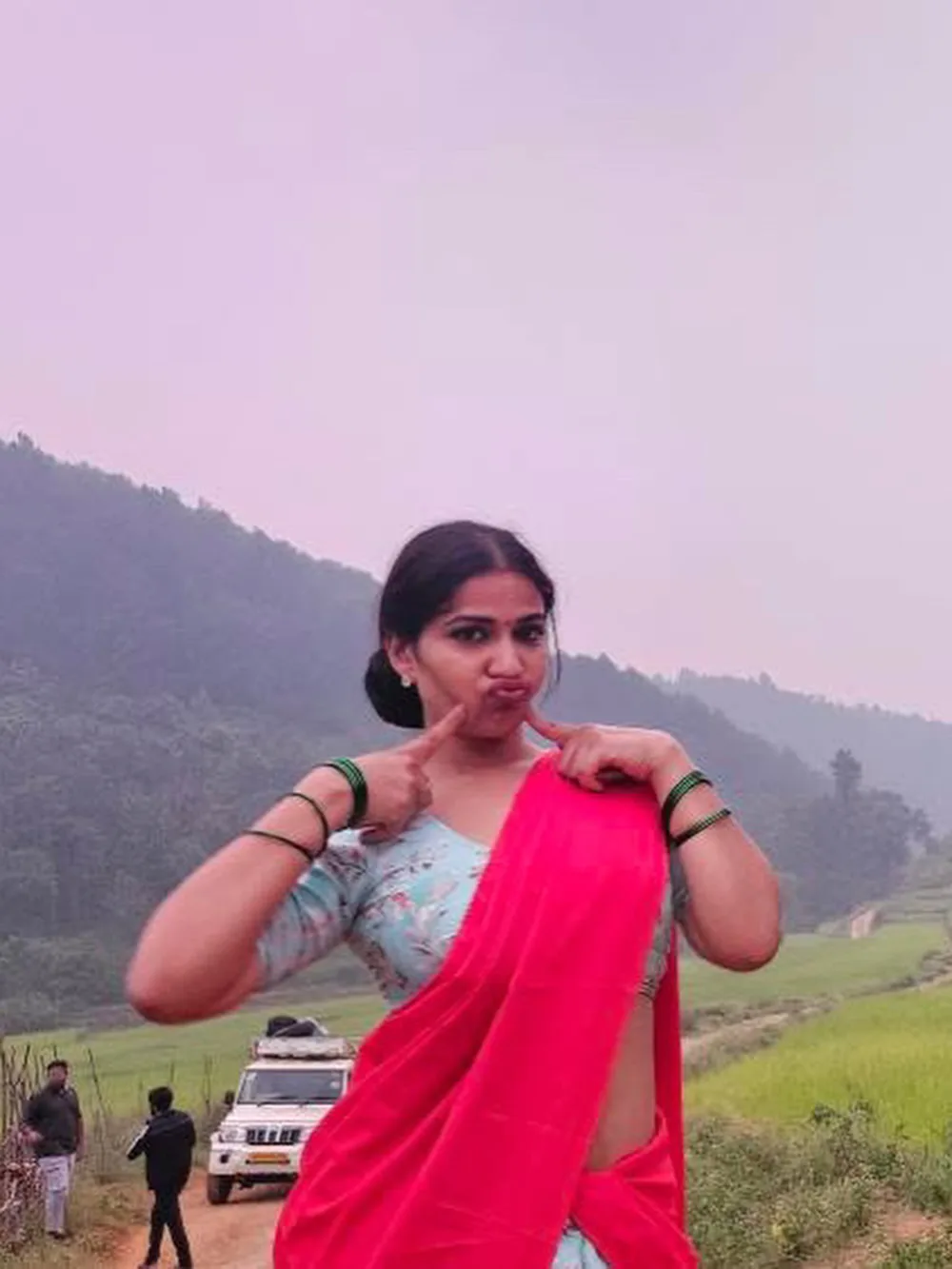 Bigg Boss fame Inaya Sultana engaged in agricultural work