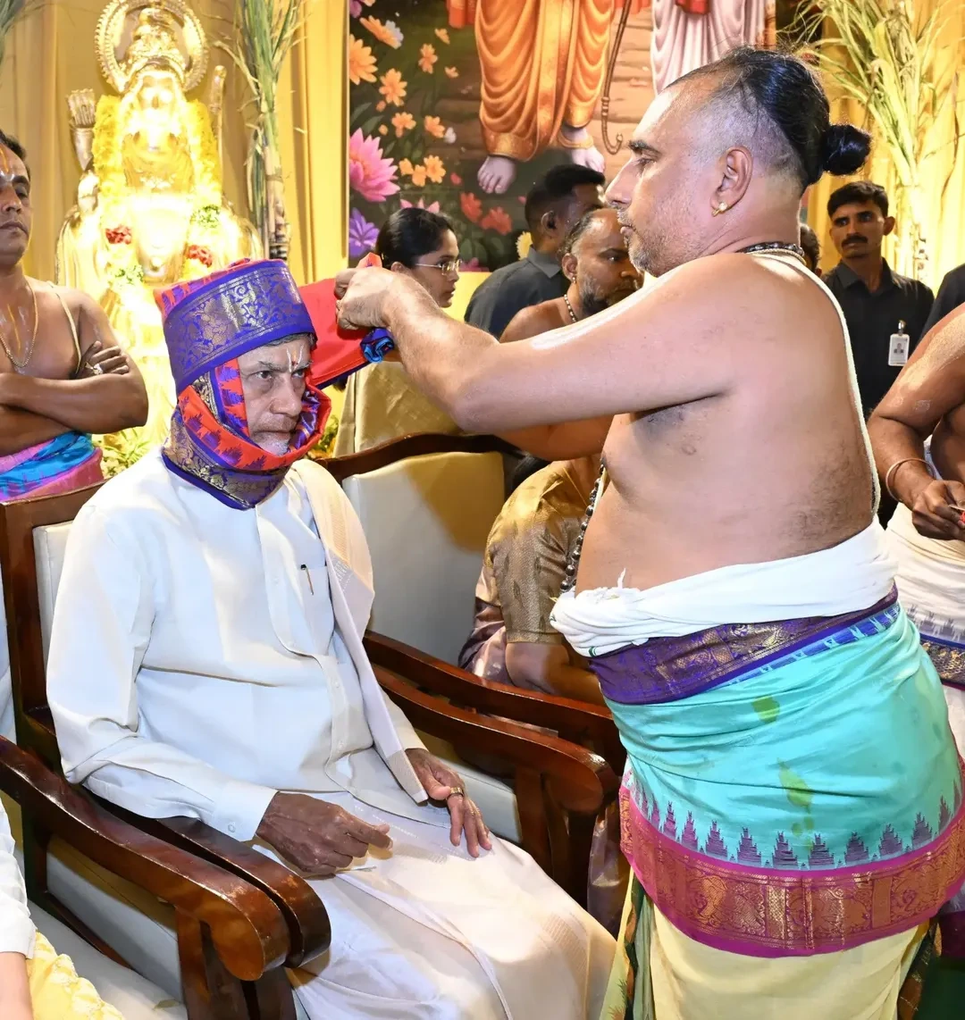 CM Chandrababu Visits Vontimitta SeethaRama Kalyanam With Family