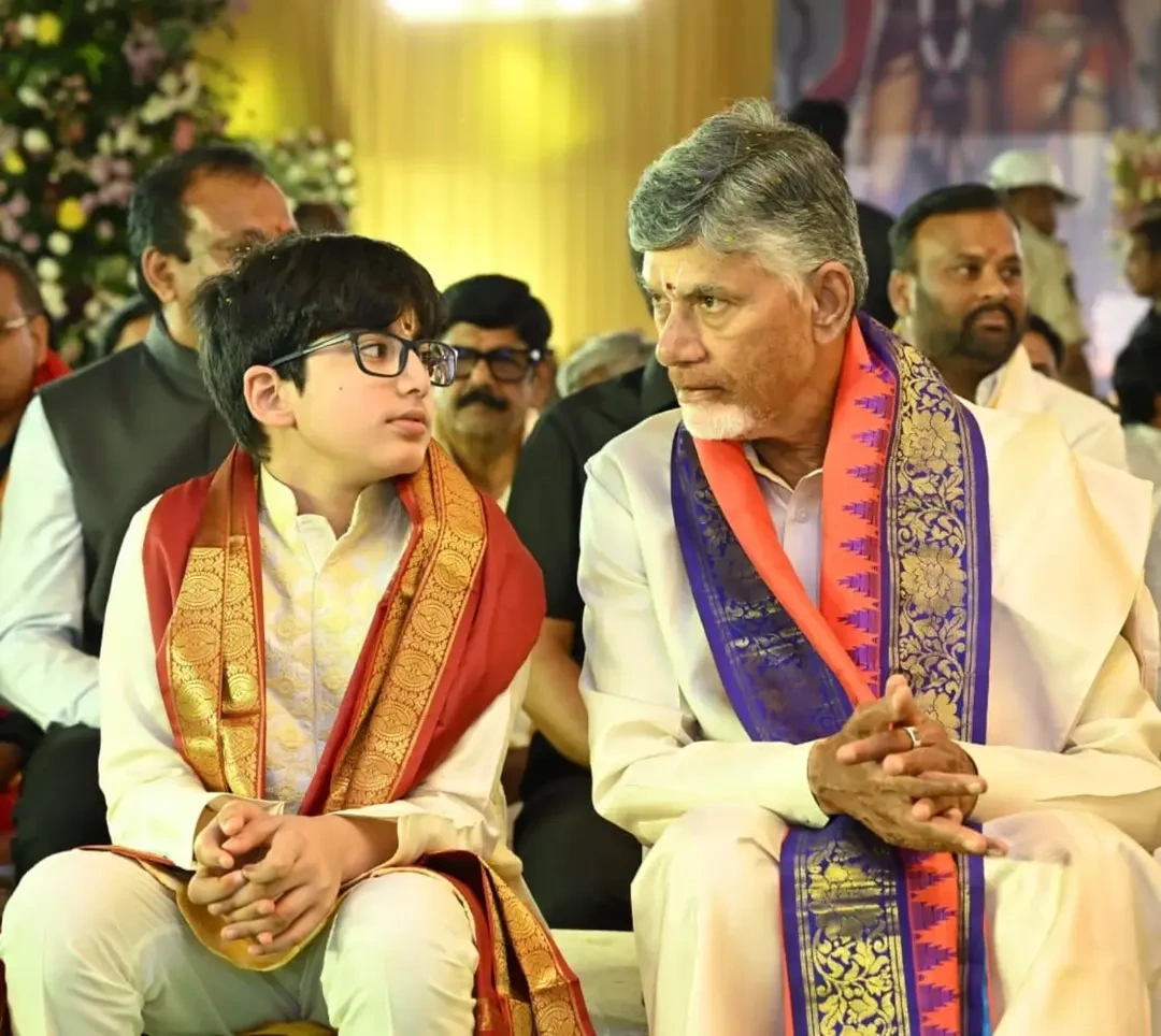 CM Chandrababu Visits Vontimitta SeethaRama Kalyanam With Family