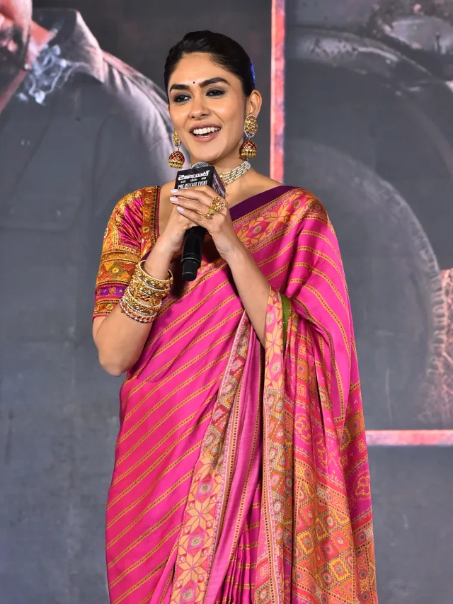 Adivi Sesh Mrunal Thakur Dacoit Pre Release Event