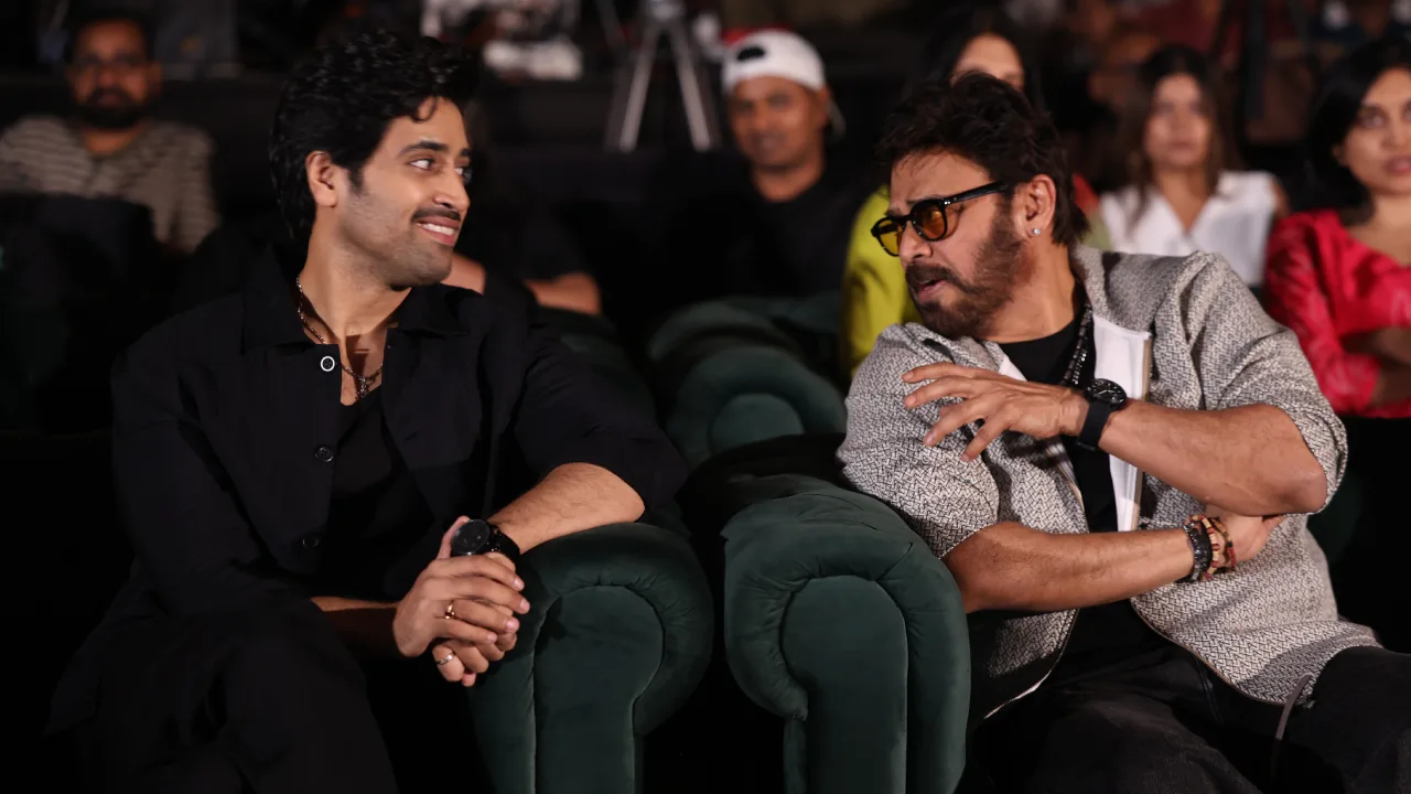 Adivi Sesh Mrunal Thakur Dacoit Pre Release Event