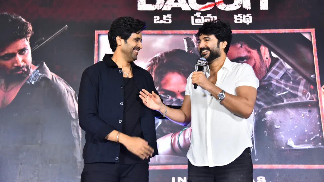 Adivi Sesh Mrunal Thakur Dacoit Pre Release Event