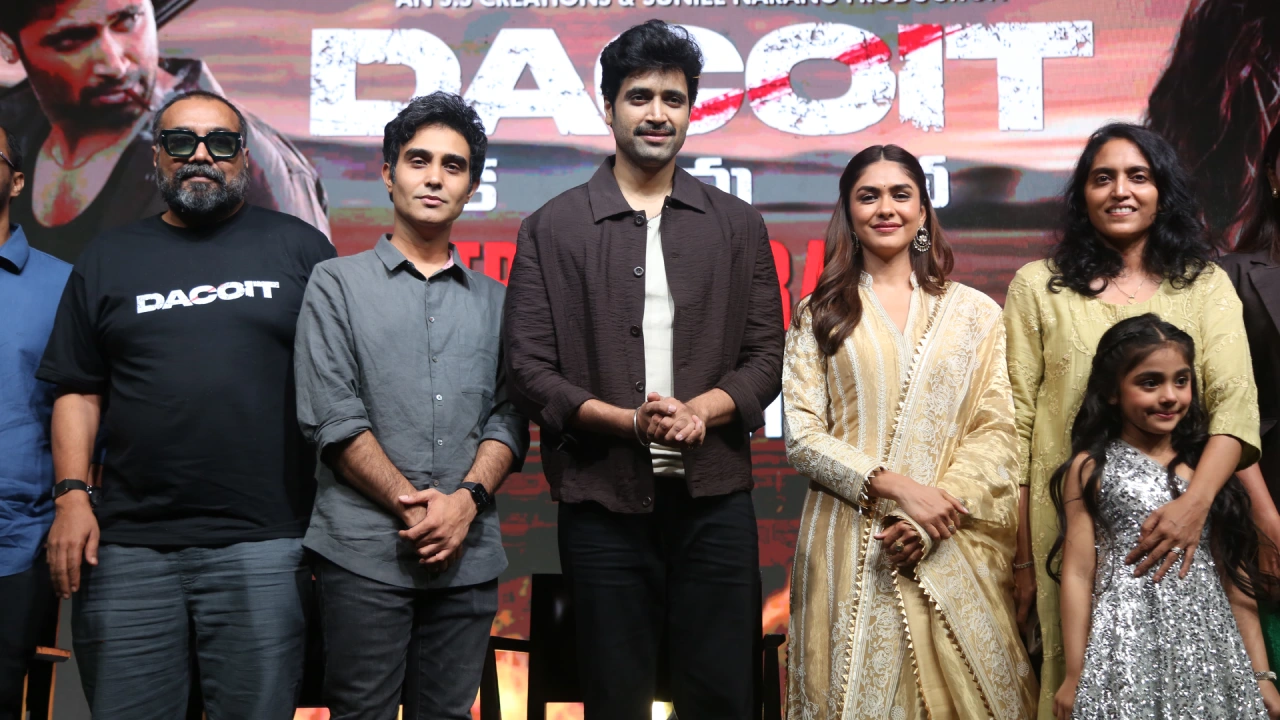 Adivi Sesh Dacoit Trailer Launch Event