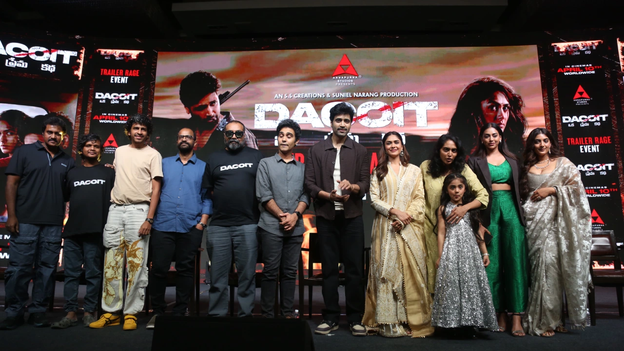 Adivi Sesh Dacoit Trailer Launch Event
