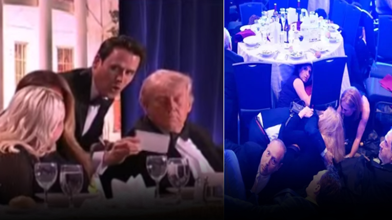 Donald Trump : అమెరికా ప్రెసిడెంట్ ట్రంప్‌పై హత్యాయత్నం.. భయానక పరిస్థితి.. టేబుళ్ల కింద దాక్కున్న అతిథులు.. వీడియోలు వైరల్