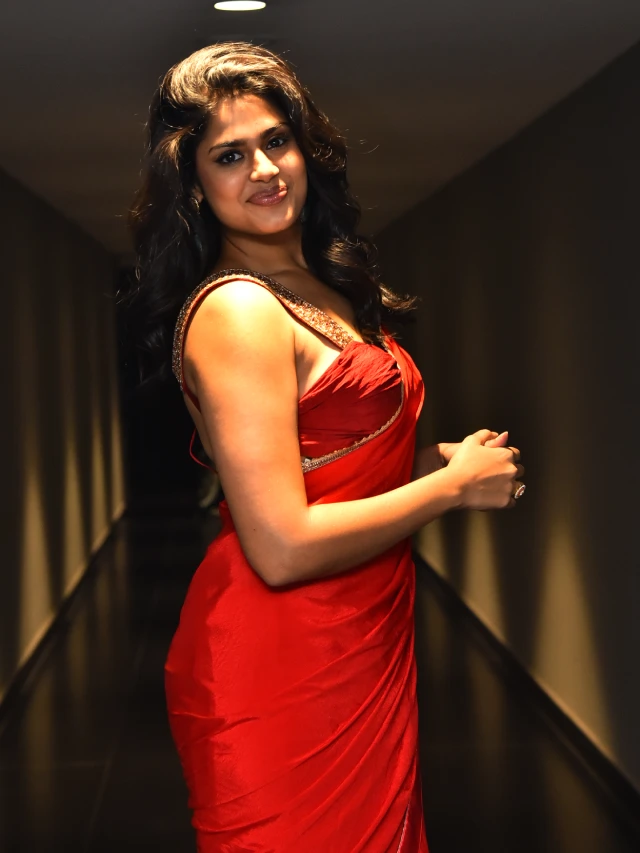 Faria Abdullah Shines in Gaayapadda Simham Trailer Launch Event