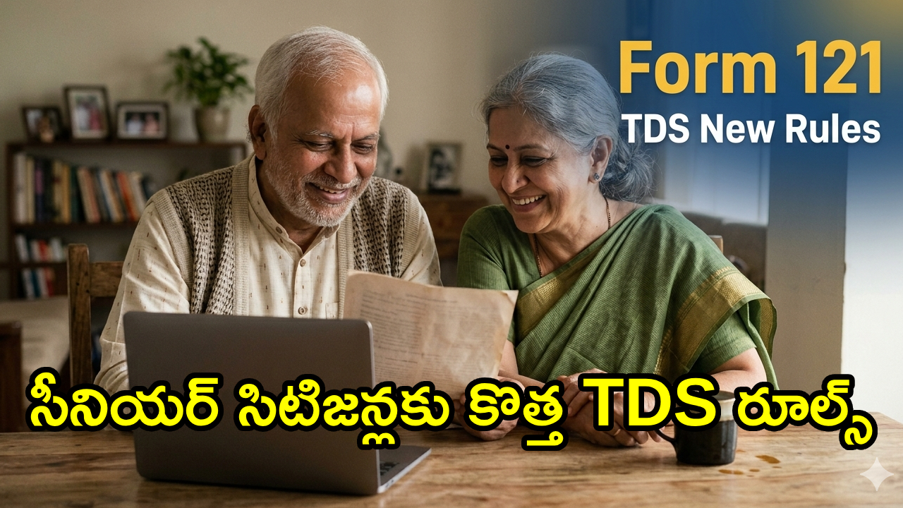 TDS Exemption Rules : సీనియర్ సిటిజన్లకు కొత్త రూల్స్.. జీరో ట్యాక్స్ ఉన్నా TDS కట్ అవుతుందా? ఫారం 121తో ఇలా సేవ్ చేసుకోండి..