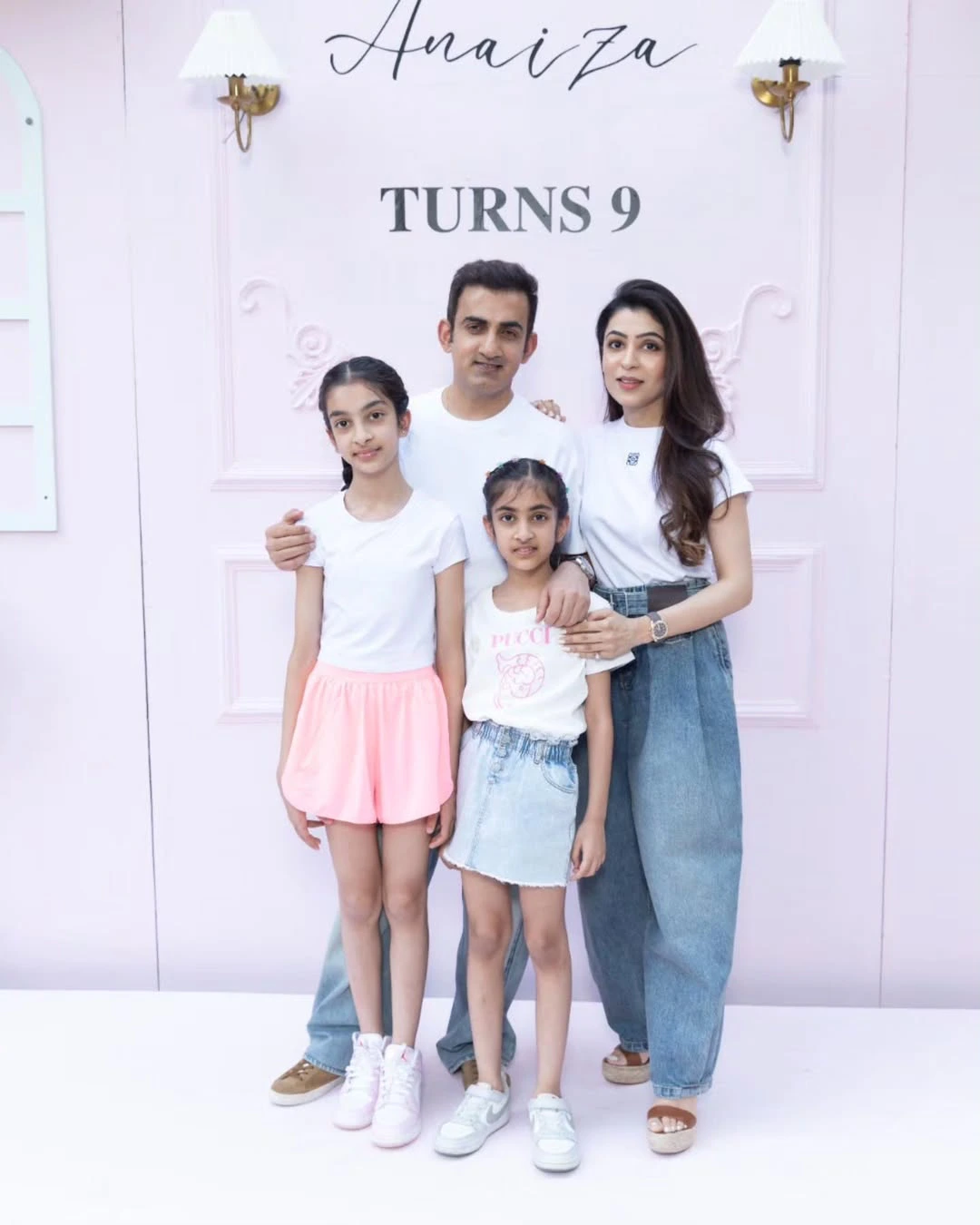 Gautam Gambhir Daughter Anaiza Birthday Celebrations
