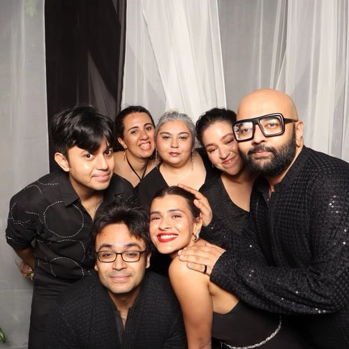 Hebah Patel Enjoying Party with Friends