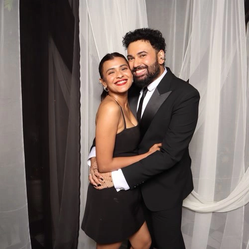 Hebah Patel Enjoying Party with Friends