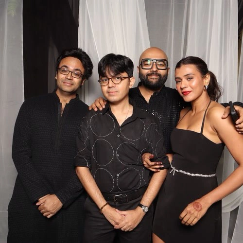 Hebah Patel Enjoying Party with Friends