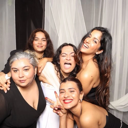 Hebah Patel Enjoying Party with Friends