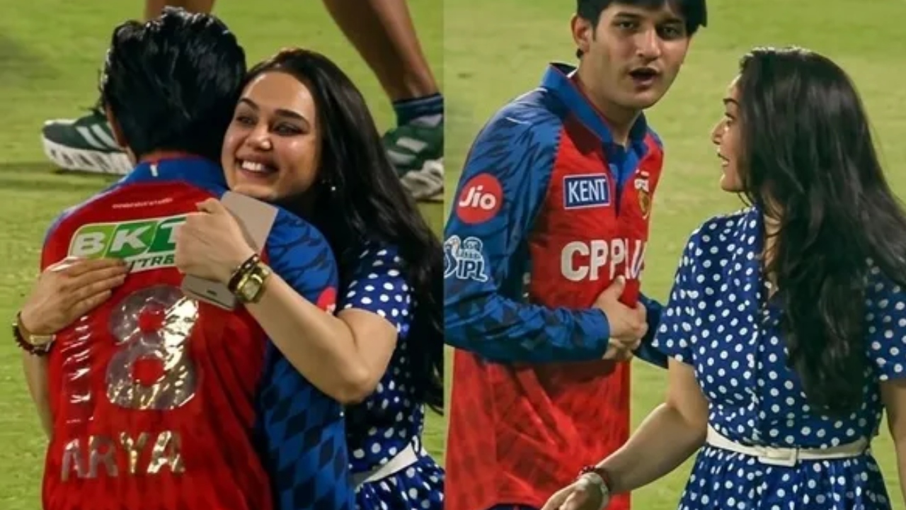 Priyansh Arya : ఆట‌గాడికి కౌగిలి.. ఆపై చిలిపి దెబ్బ‌.. సొట్ట బుగ్గ‌ల సుంద‌రి చేసిన ప‌ని పై ర‌విశాస్త్రి కామెంట్స్‌..