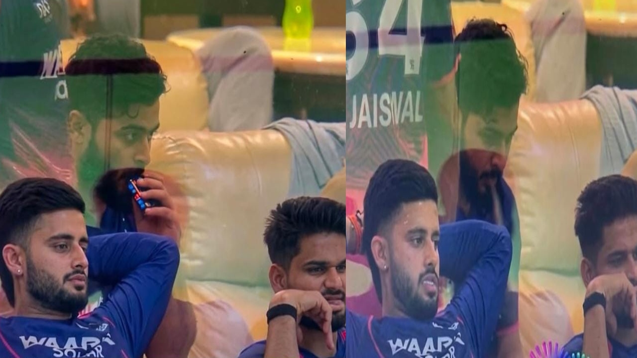 Riyan Parag : చిక్కుల్లో రియాన్ ప‌రాగ్‌.. మ్యాచ్ జ‌రుగుతుండ‌గా డ్రెస్సింగ్ రూమ్‌లో ఇ-సిగ‌రేట్ తాగుతూ కెమెరాకి.. వీడియో వైర‌ల్