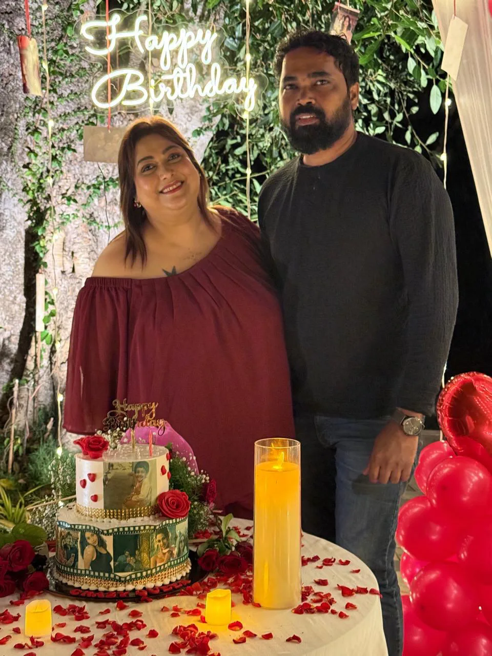 Idiot movie heroine Rakshitha birthday celebrations