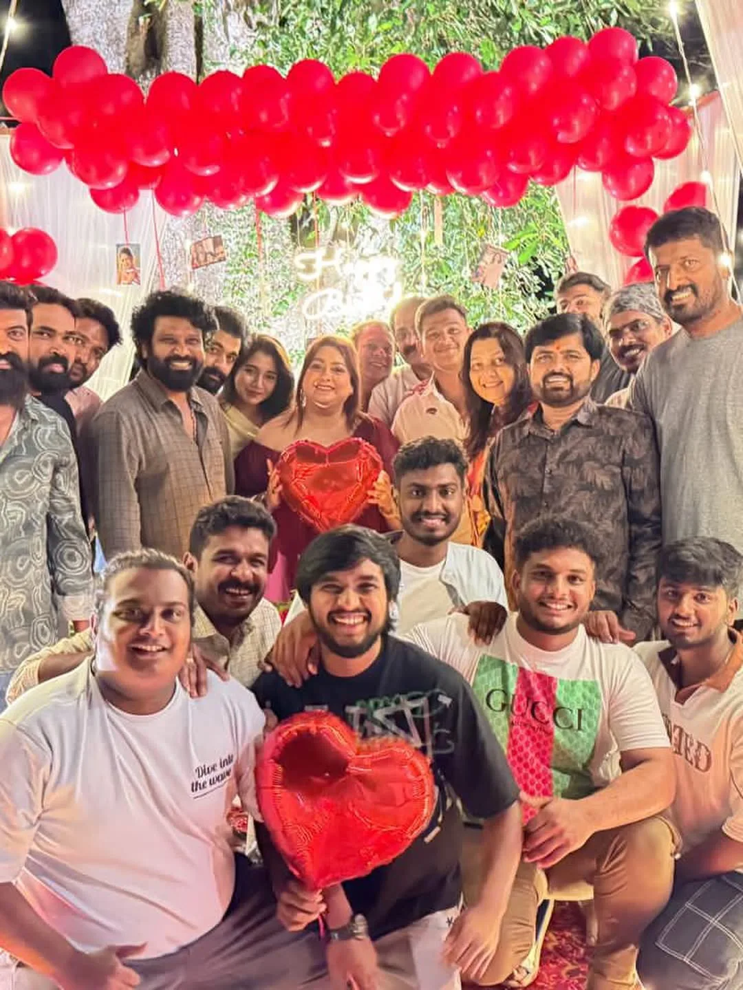 Idiot movie heroine Rakshitha birthday celebrations