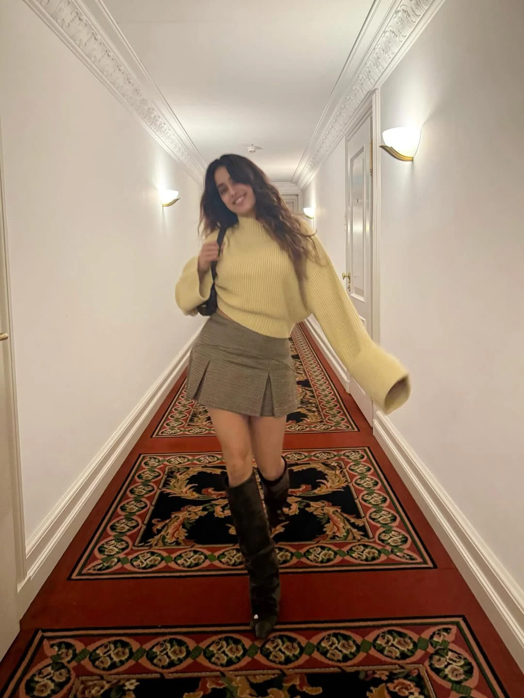 Janhvi Kapoor Enjoying Vacation in Switzerland