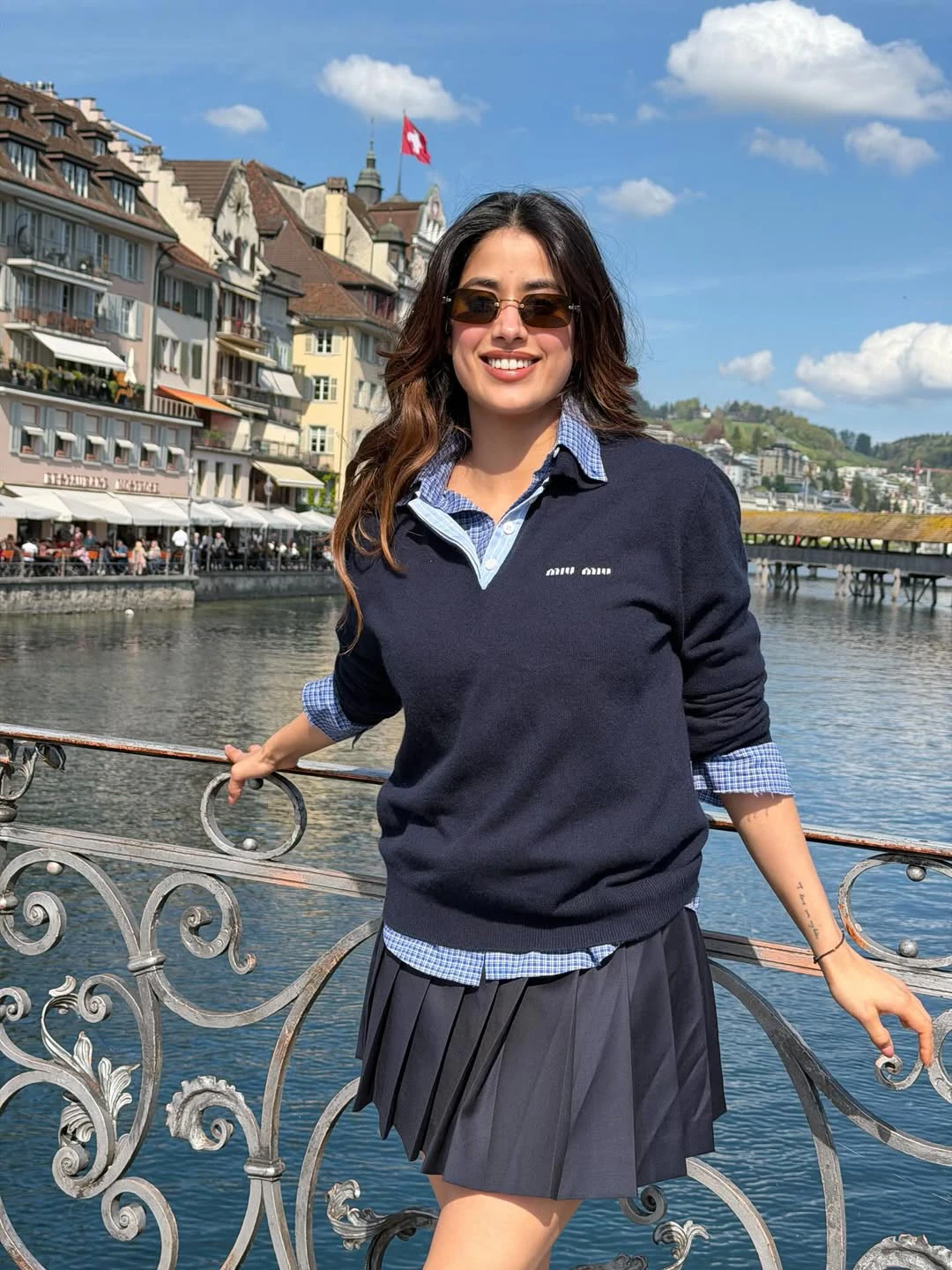 Janhvi Kapoor Enjoying Vacation in Switzerland