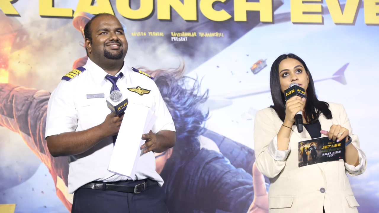 Jetlee Movie Trailer Launch Event