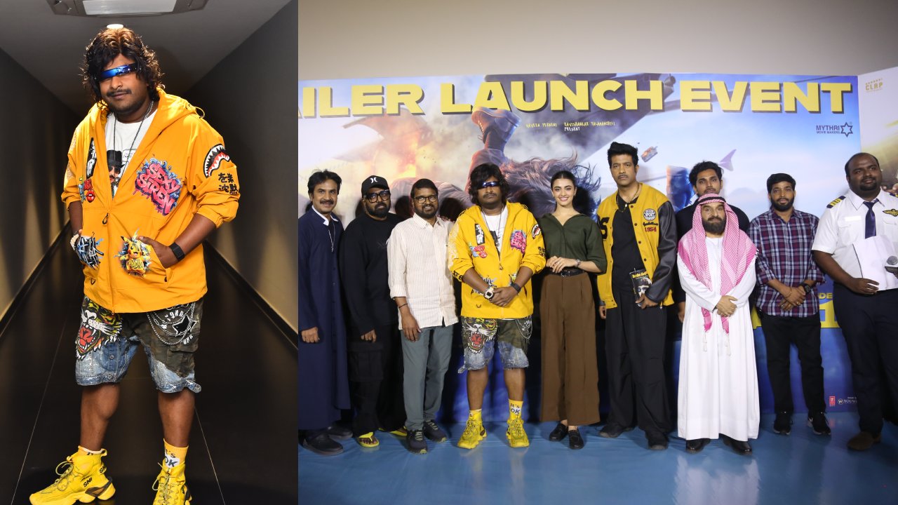 Jetlee Trailer Launch Event : వింత గెటప్పుల్లో ఈవెంట్ కి వచ్చిన మూవీ టీమ్.. సత్య అయితే మరీ షార్ట్ లో.. ఫొటోలు వైరల్..