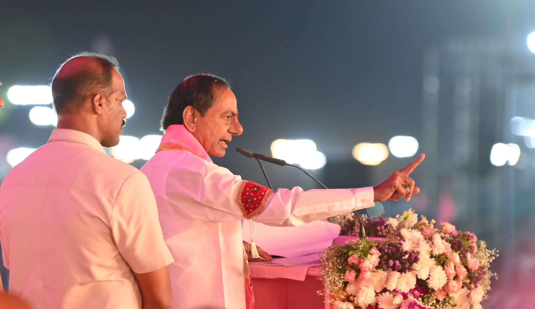 KCR BRS Jagtial Meeting