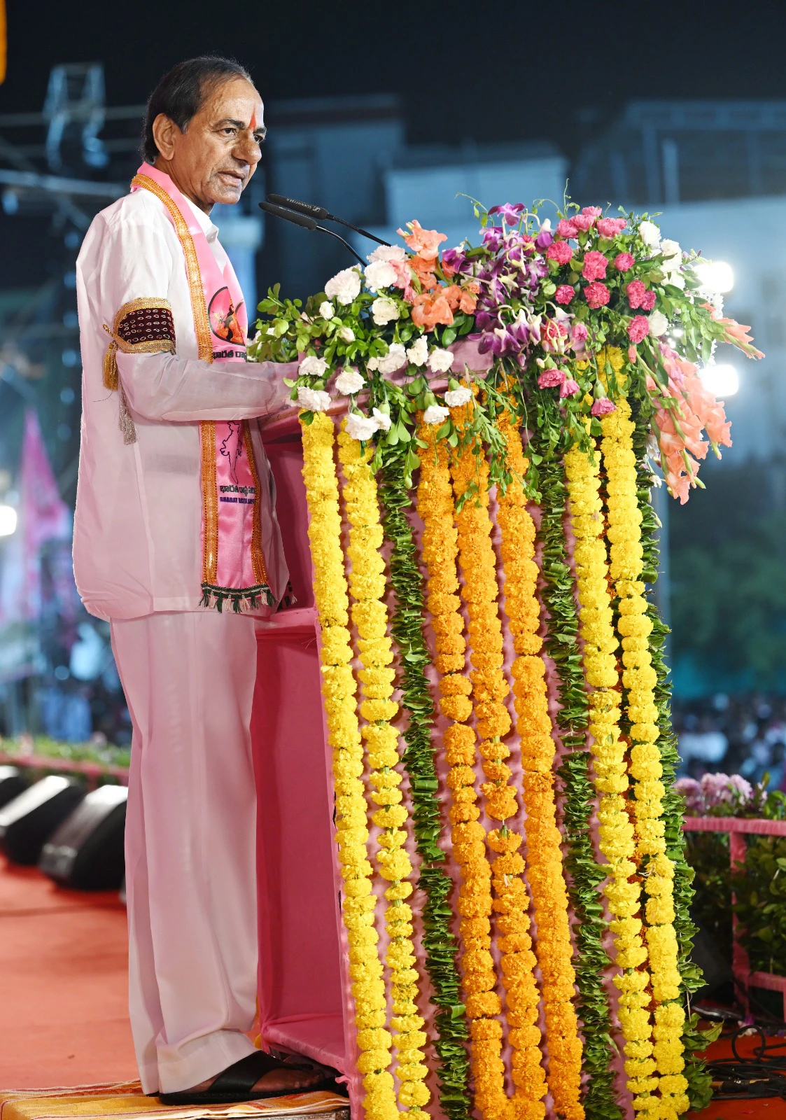 KCR BRS Jagtial Meeting