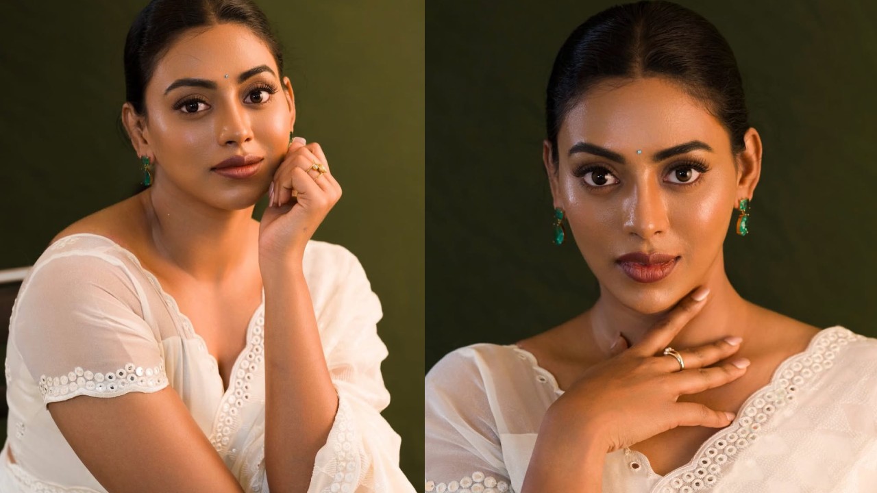 Kamakshi Bhaskarla : తెలుపు చీరలో మైమరిపిస్తున్న కామాక్షి భాస్కర్ల.. ఫొటోలు..