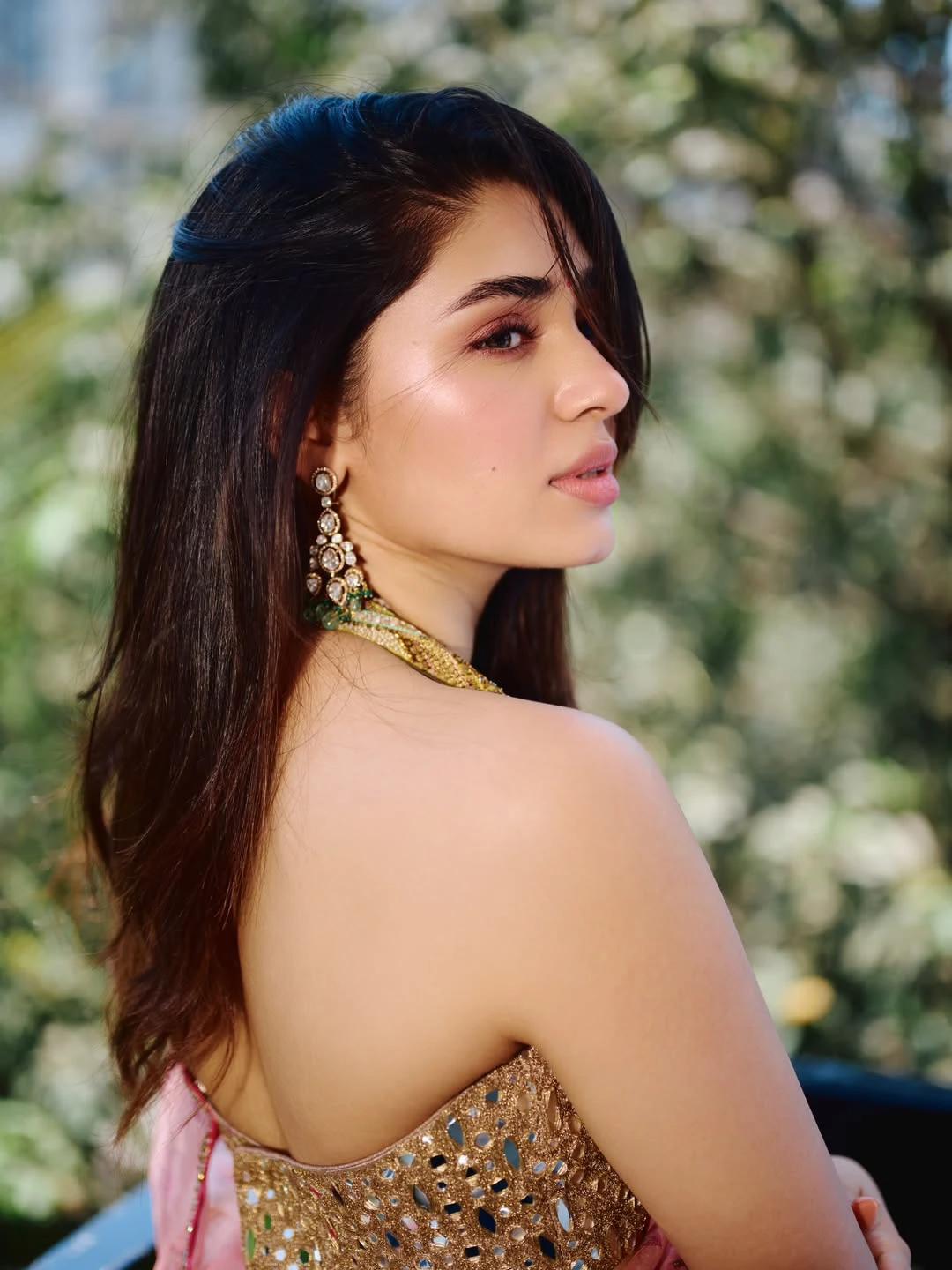 Krithi Shetty Stunning Looks in Saree