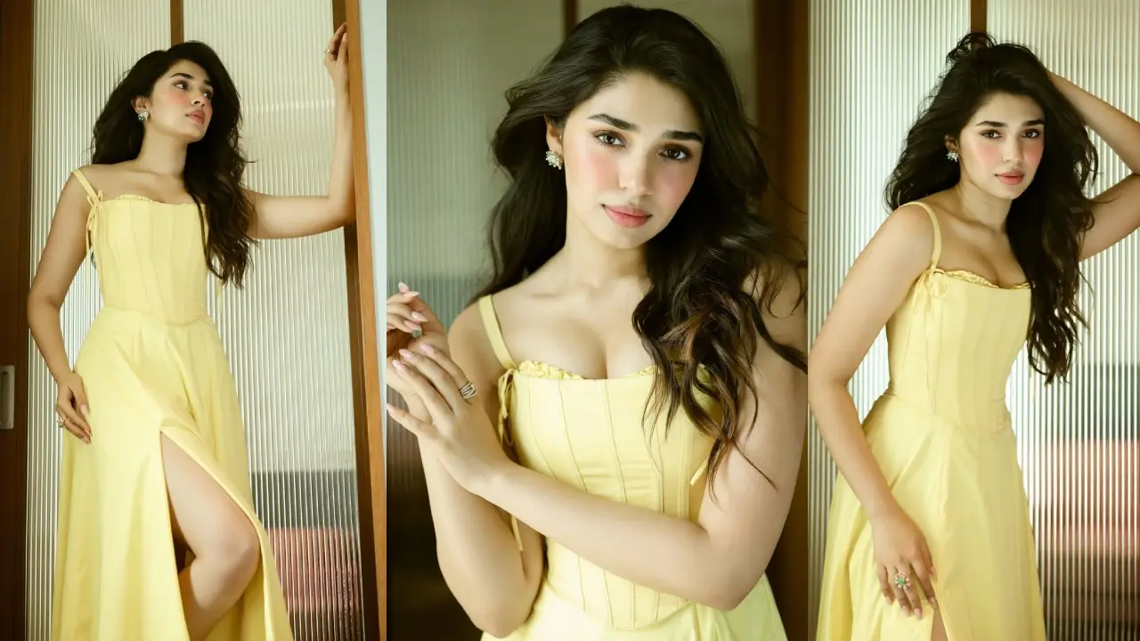 Krithi Shetty Stunning Looks in Modern Dress