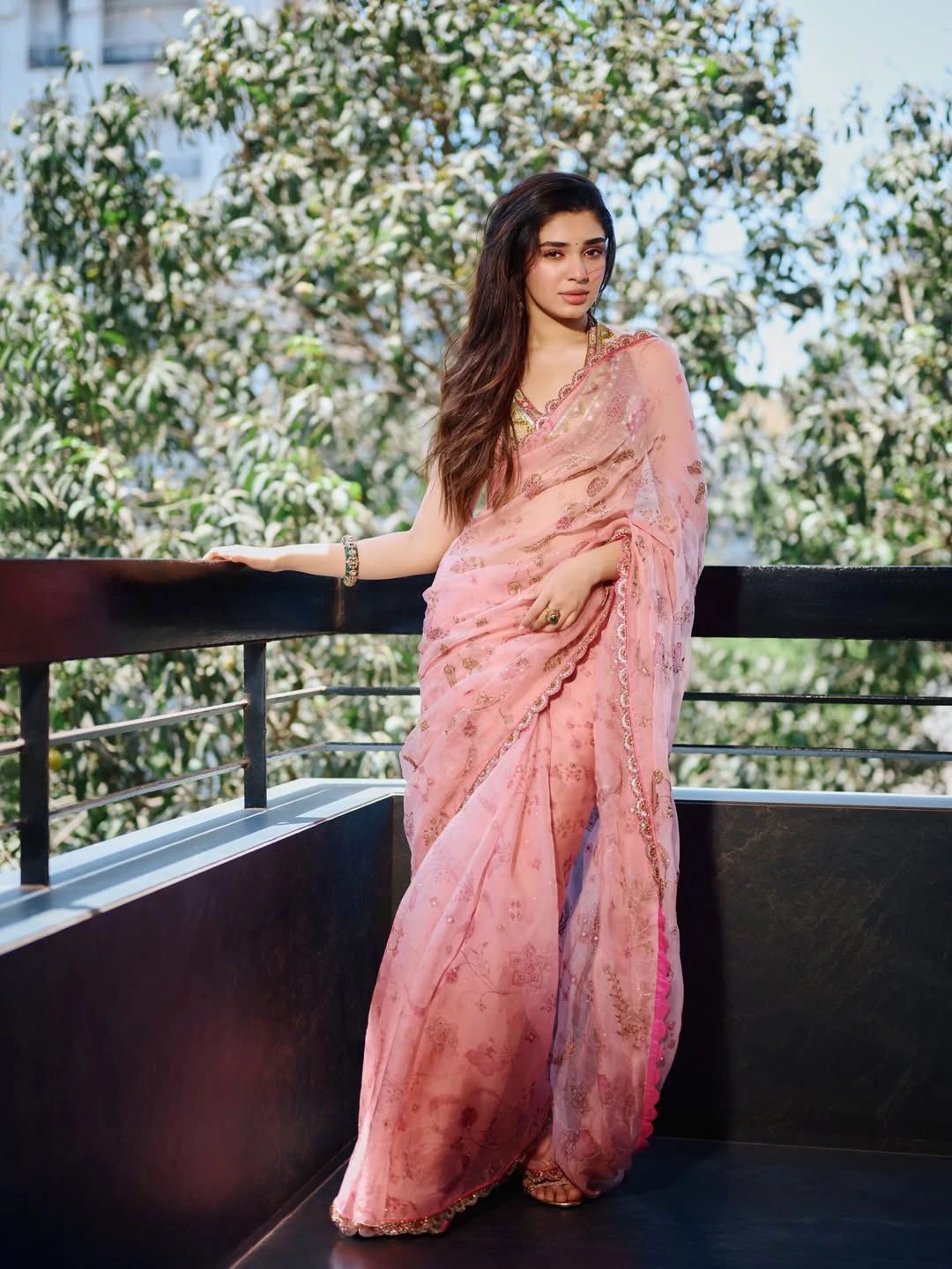 Krithi Shetty Stunning Looks in Saree