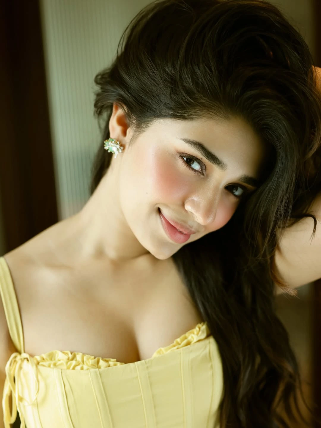 Krithi Shetty Stunning Looks in Modern Dress