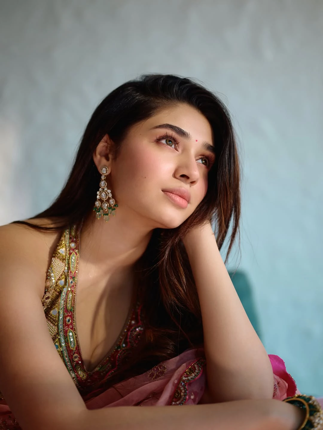 Krithi Shetty Stunning Looks in Saree