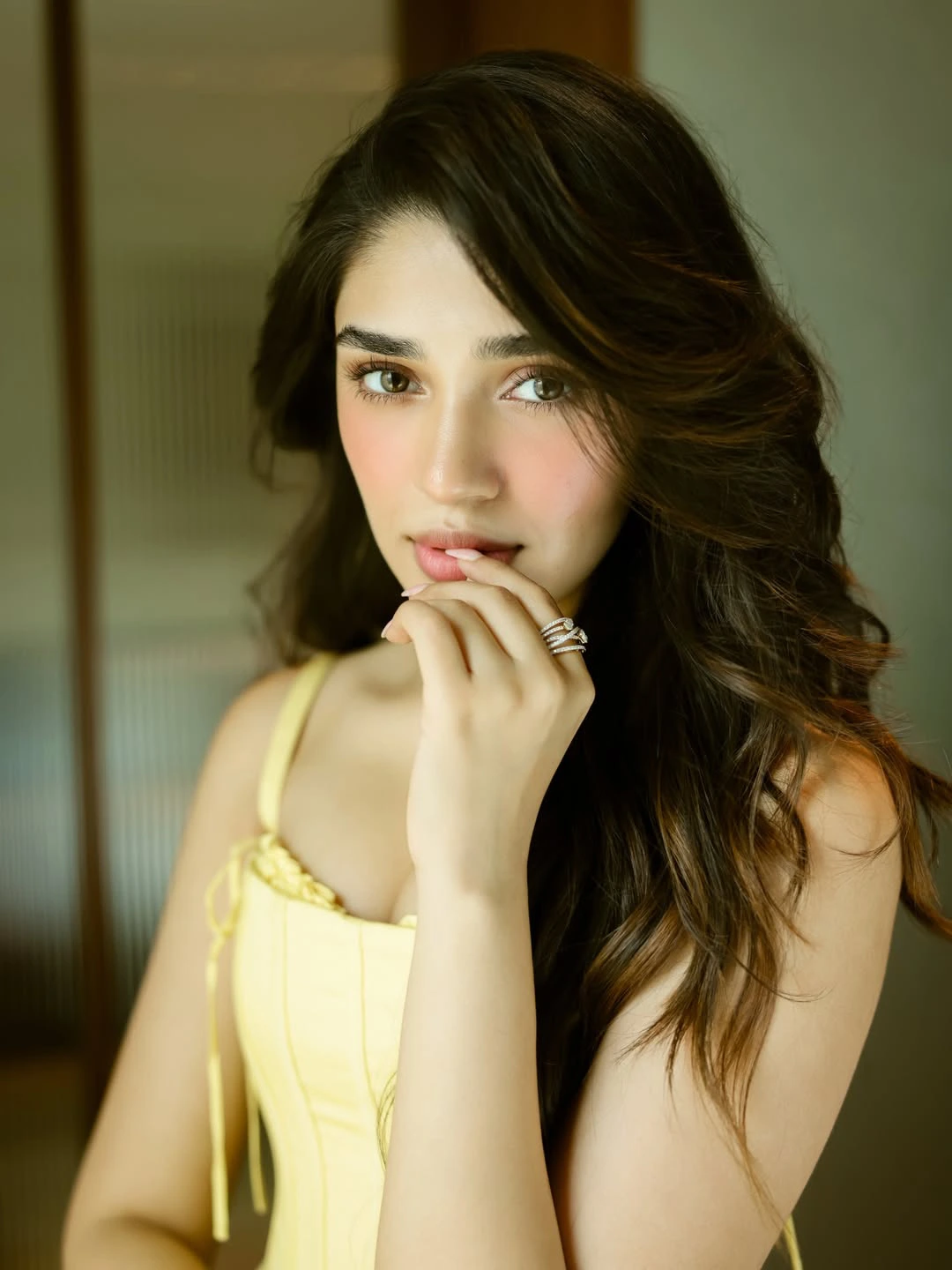 Krithi Shetty Stunning Looks in Modern Dress