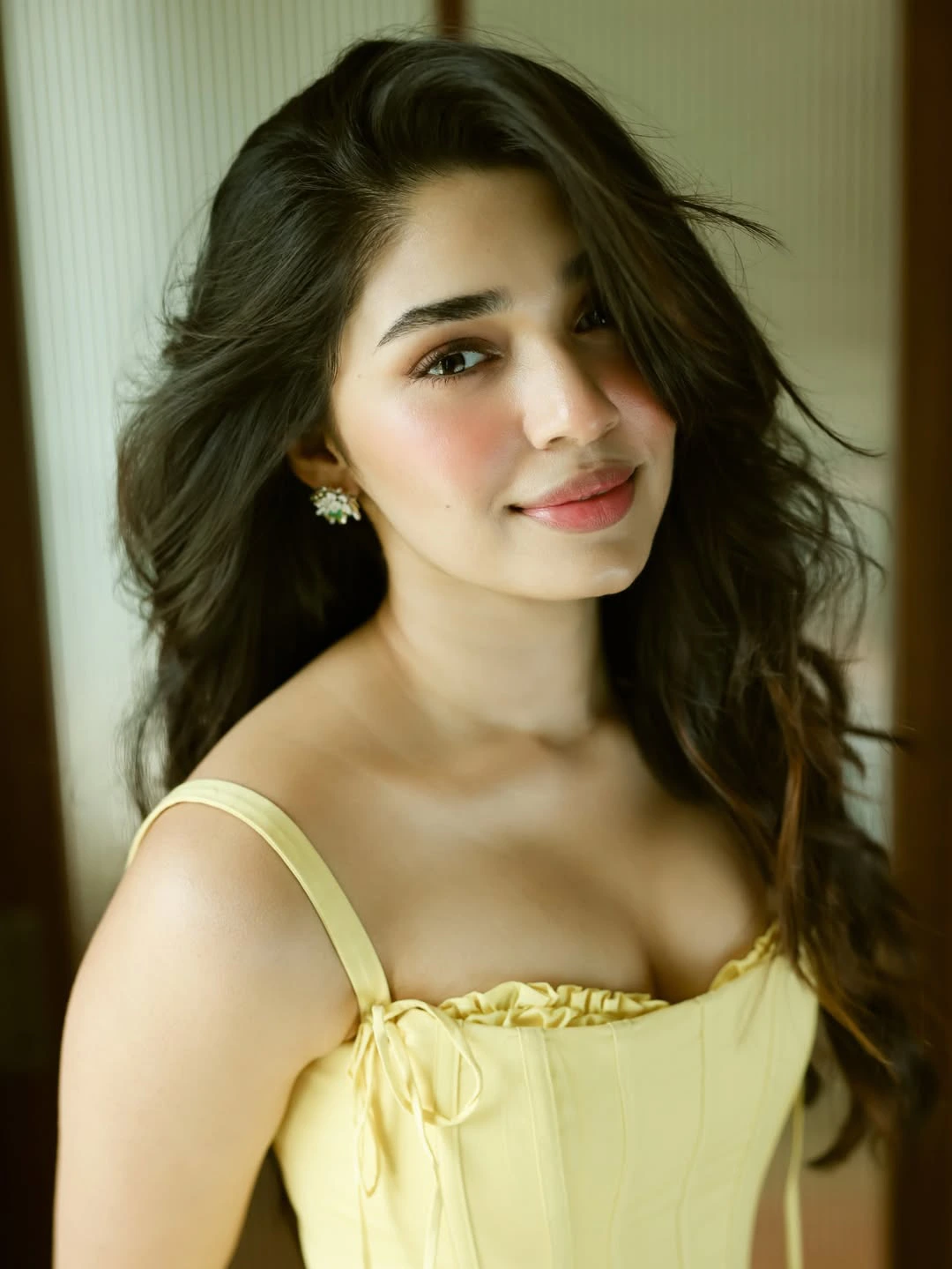 Krithi Shetty Stunning Looks in Modern Dress