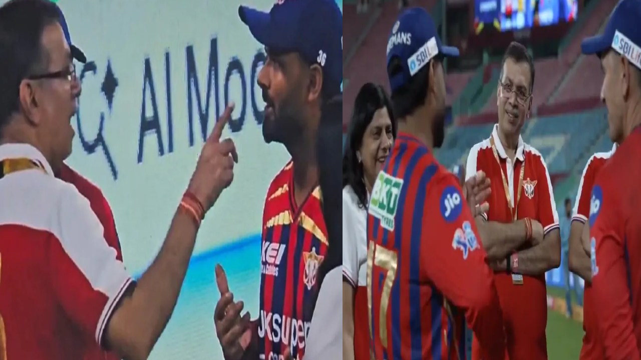 Lucknow Super Giants : దృశ్యం మూవీ చూపిస్తున్నారా? అక్క‌డ సీరియ‌స్‌, ఇక్క‌డ న‌వ్వులు.. పంత్, గొయెంకా ల‌క్నో వీడియో పై నెటిజ‌న్ల ఫైర్‌..  పీఆర్ స్టంట్‌..