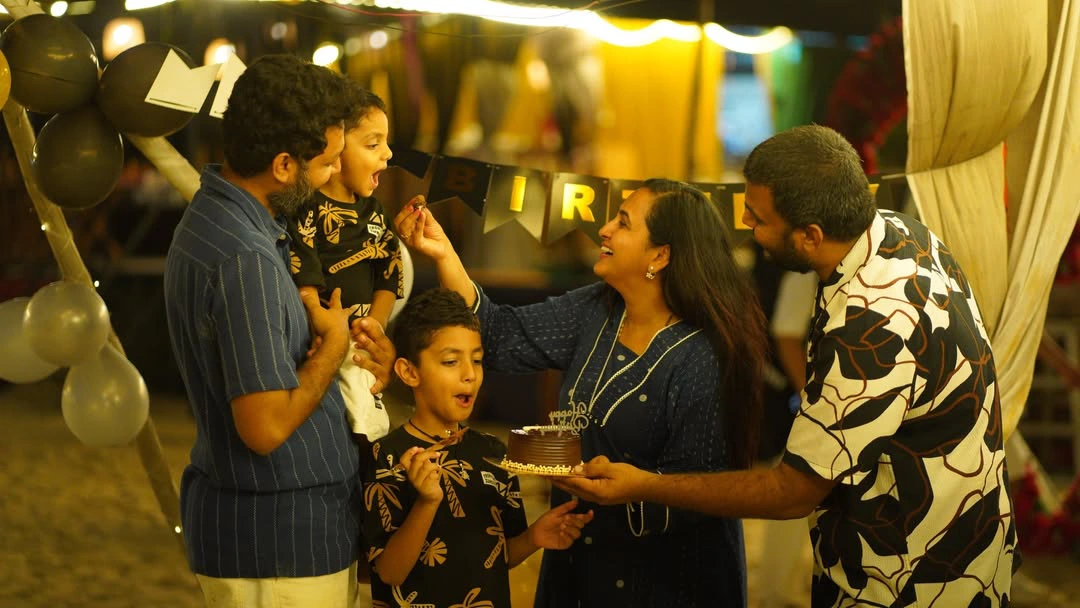 Lasya Manjunath Celebrated her Son Birthday in Goa