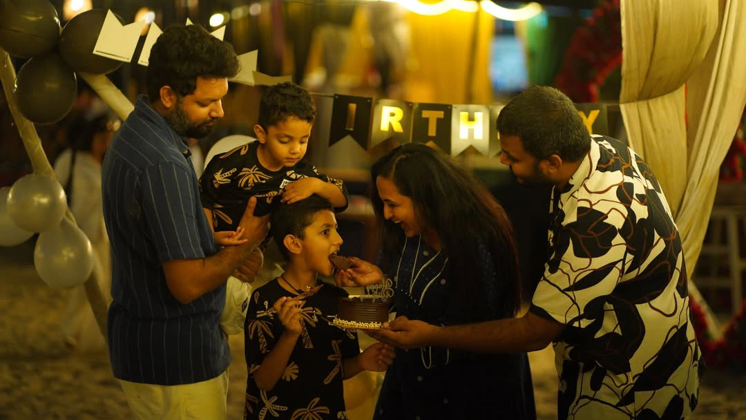 Lasya Manjunath Celebrated her Son Birthday in Goa