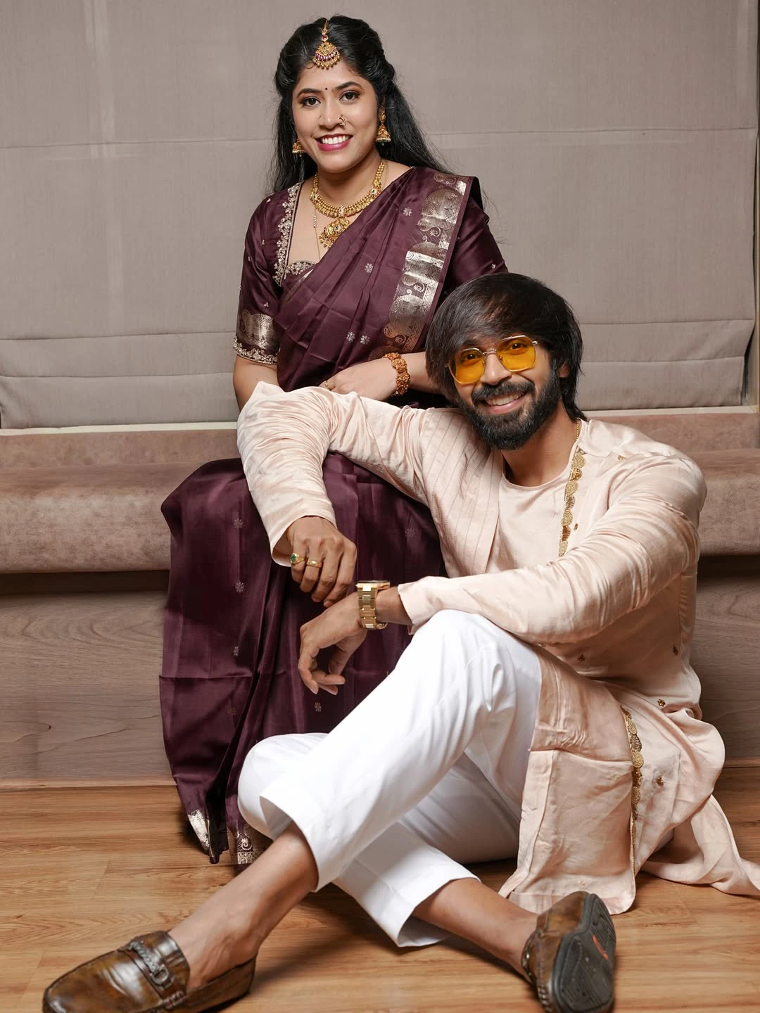 Maanas Nagulapalli Photos with Family