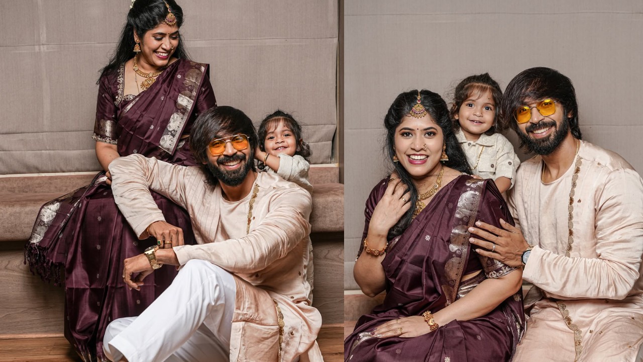 Maanas Nagulapalli : భార్య, కొడుకుతో మానస్ నాగులపల్లి క్యూట్ ఫొటోలు..