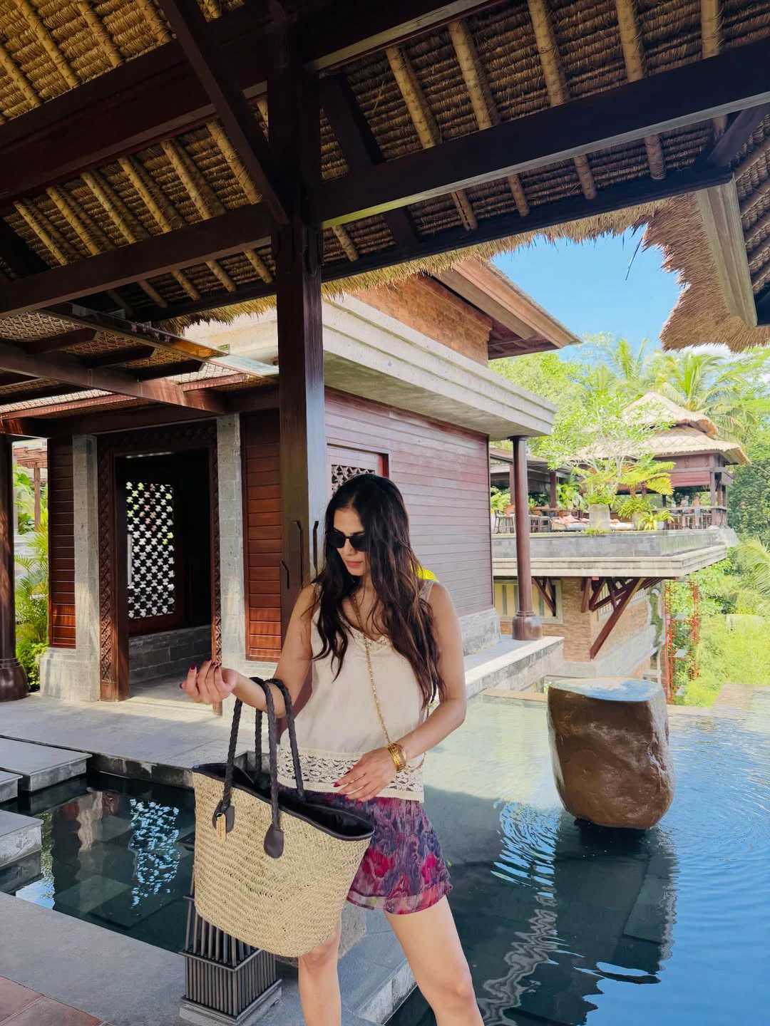 Malavika Mohanan Enjoying Vacation in Bali