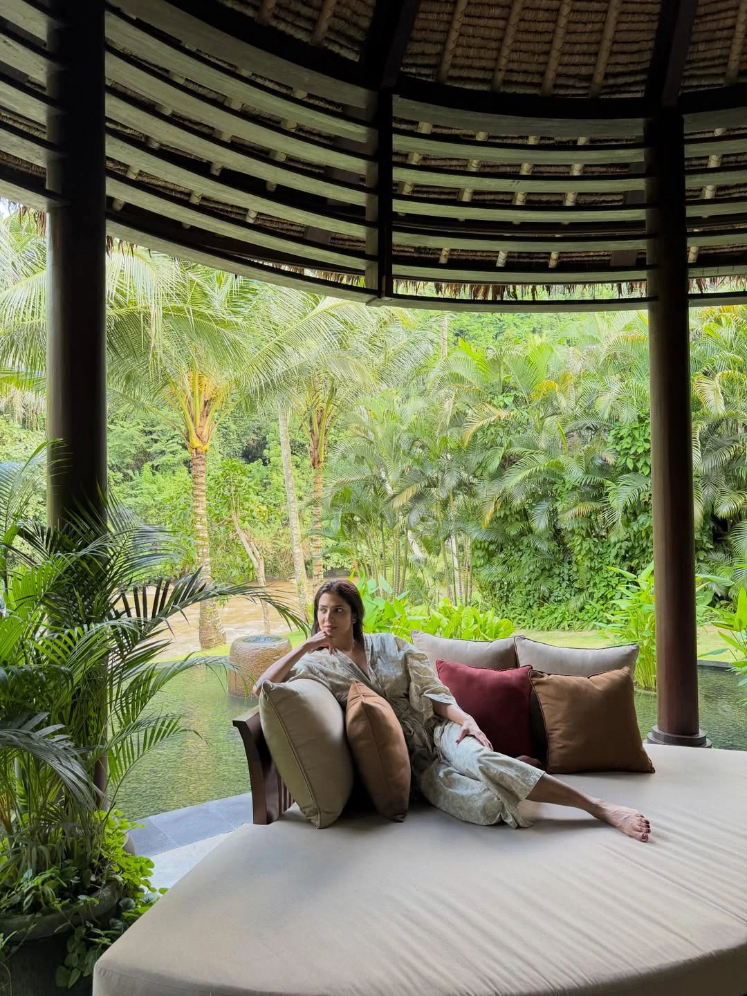 Malavika Mohanan Enjoying Vacation in Bali