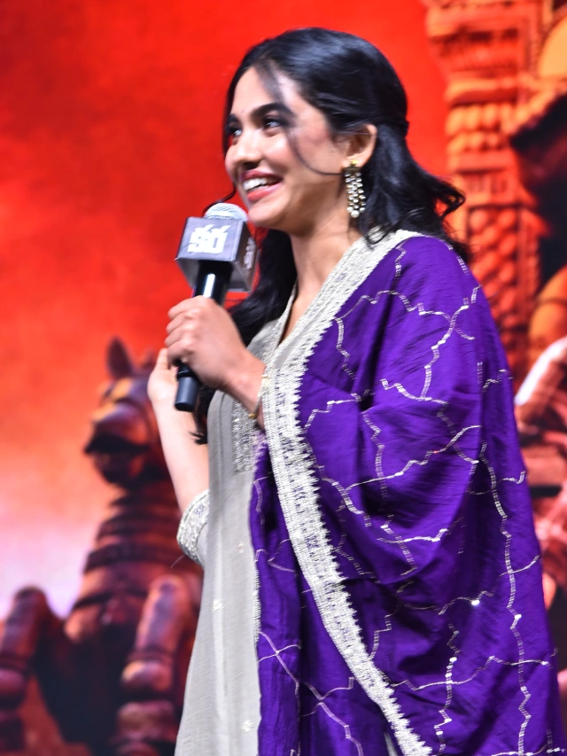 Mamitha Baiju Cute Looks From Kara Pre Release Event