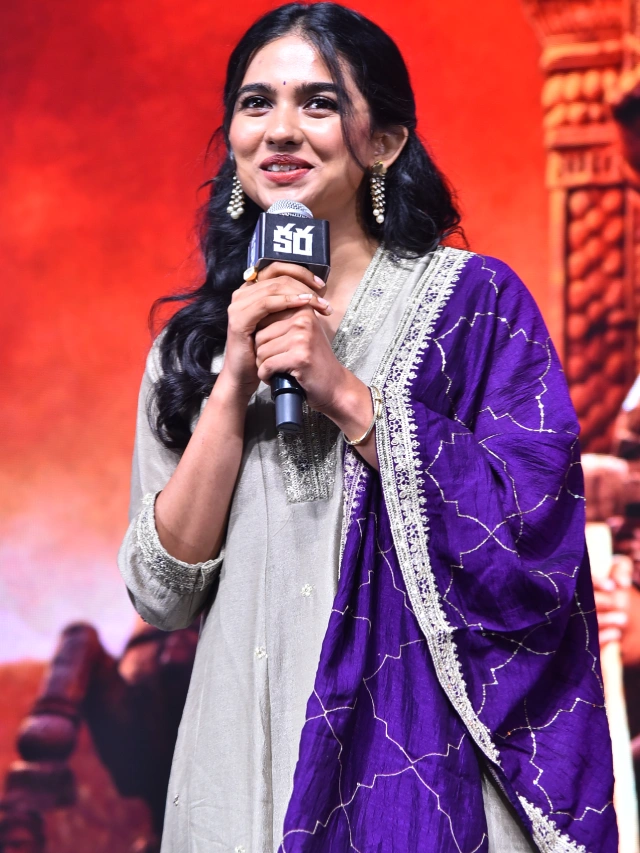 Mamitha Baiju Cute Looks From Kara Pre Release Event