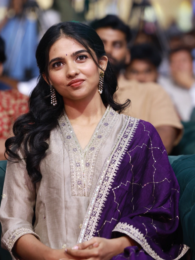 Mamitha Baiju Cute Looks From Kara Pre Release Event