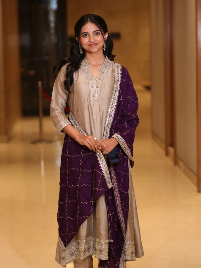 Mamitha Baiju Cute Looks From Kara Pre Release Event